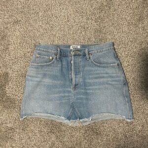 Agolde denim skirt size 30